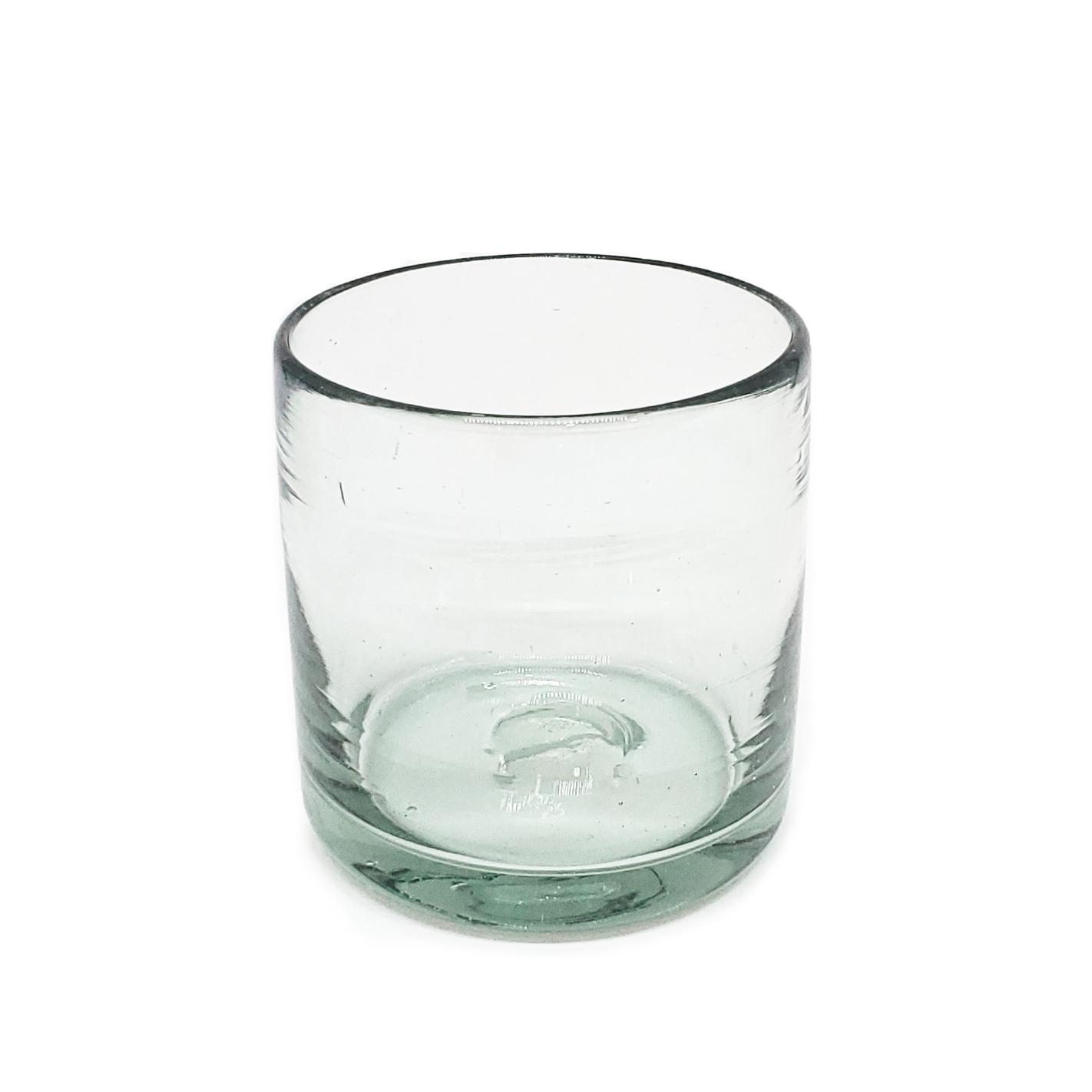 Novedades / Juego de 6 vasos DOF 8oz Transparentes, 8 oz, Vidrio Reciclado, Libre de Plomo y Toxinas / stos artesanales vasos le darn un toque clsico a su bebida favorita.